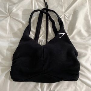 Gymshark black sports bra